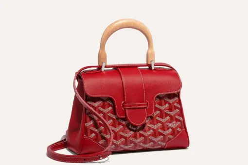 Goyard Saïgon Souple Mini Bag Red