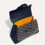 Goyard Saïgon Souple Mini Bag Navy Blue - Image 2