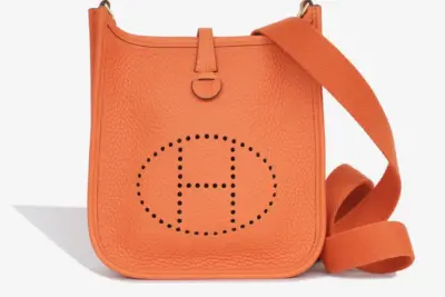 Hermès Evelyne III GM 33 Bag Orange