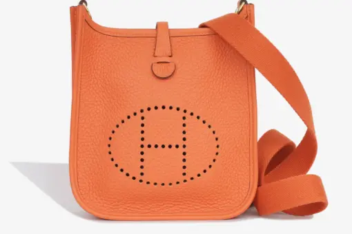 Hermès Evelyne III GM 33 Bag Orange