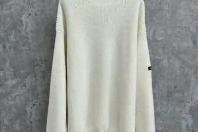 Balenciaga Sweater Cream White