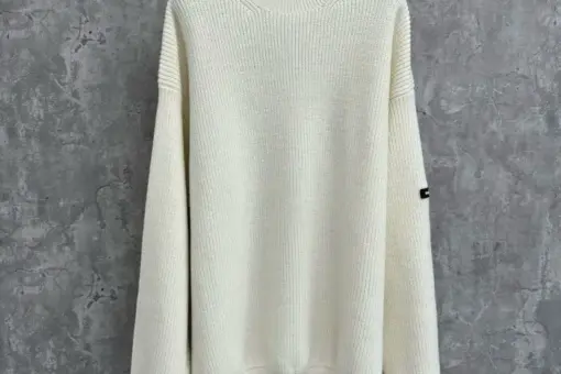 Balenciaga Sweater Cream White