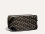 Goyard Bowling 25 Grey Toiletry Black