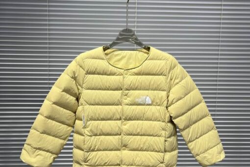 The North Face Micro Zephyr Cardigan Yellow