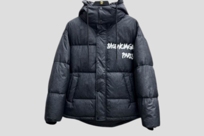Balenciaga Down Jacket Black