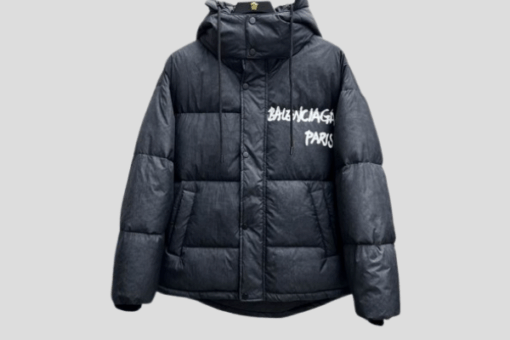 Balenciaga Down Jacket Black