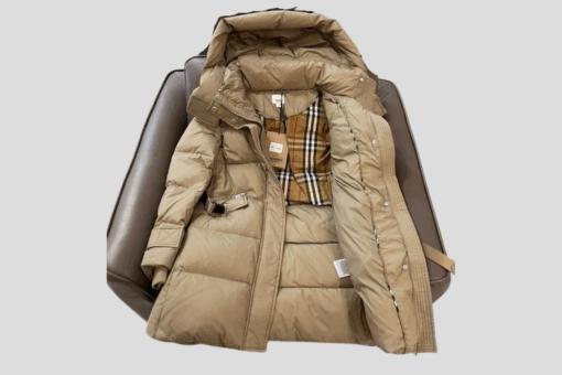 Burberry New Down Jacket M-2 Khaki