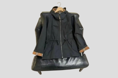 Burberry Zipped Jacket Black