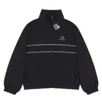 Balenciaga Zip Sweater Black