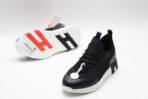 Hermes Slip-On Lift Sneakers Black - Image 3