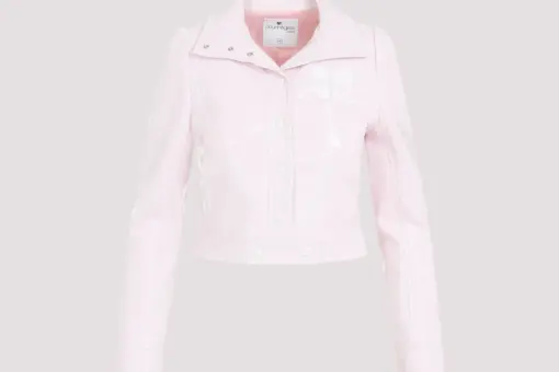 Courrèges Reedition Vinyl Jacket Pink