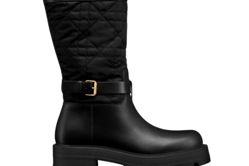 Dior D-Town Boot Calfskin Black
