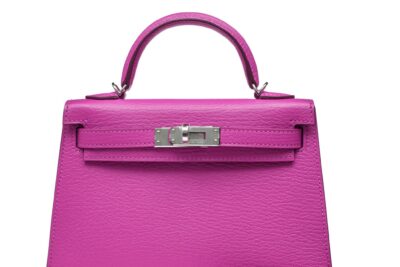 Hermès Mini Kelly 20 Sellier Handbag Magenta