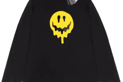 Balenciaga Yellow Emoji Sweater Black