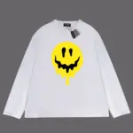 Balenciaga Yellow Emoji Sweater White