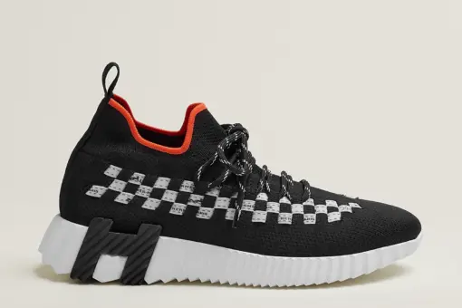 Hermes Flex Slip-On Sneaker Black