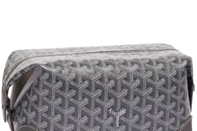 Goyard Bowling 25 Grey Toiletry Bag Grey