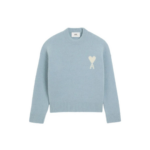 Ami Paris Ami de Coeur Crewneck Sweater Paste