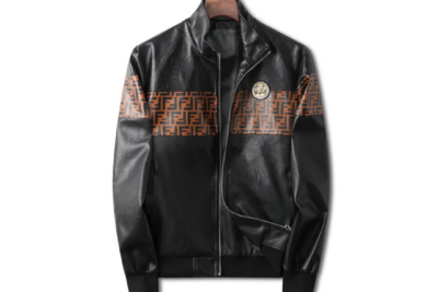 Fendi Jacket Black And Brown