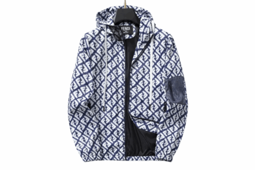 Fendi Jacket Blue And White