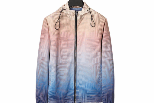 Fendi Jacket Orange And Azure