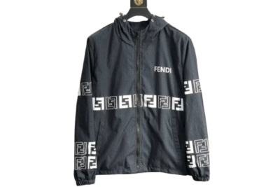 Fendi Jacket Black And White