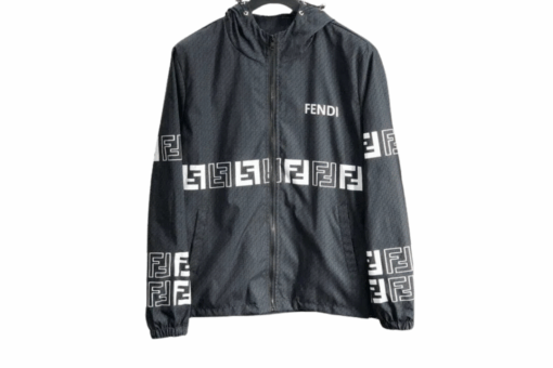 Fendi Jacket Black And White