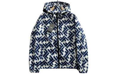 Fendi Jacket Blue And White
