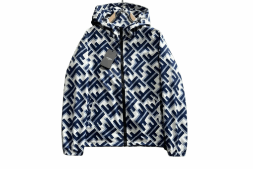 Fendi Jacket Blue And White