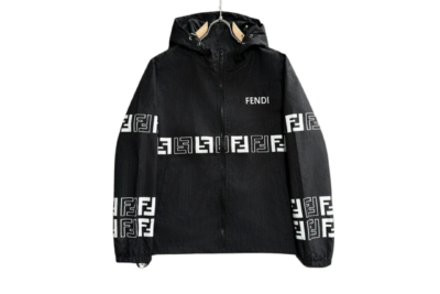 Fendi Jacket Black And White