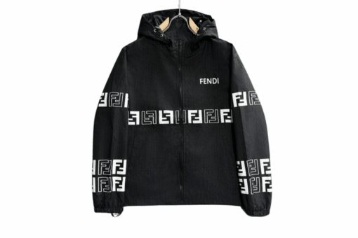 Fendi Jacket Black And White