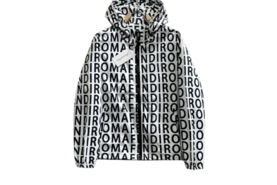 Fendi Jacket White And Black
