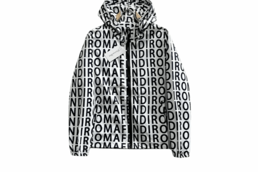 Fendi Jacket White And Black