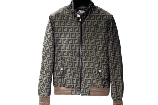Fendi Jacket  Tan Black