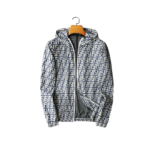 Fendi Jacket Cream And Navi Blue