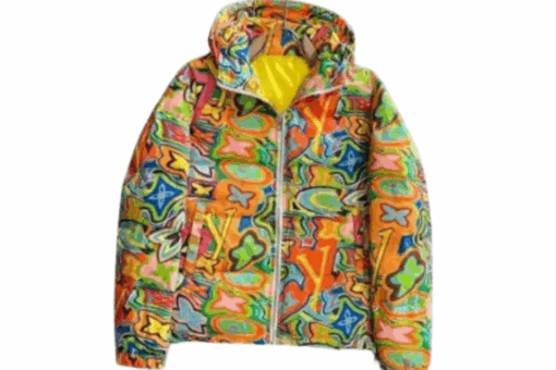 LV Down Jacket Multicolor