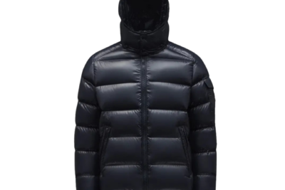 Moncler Barante Hooded Down Jacket Black