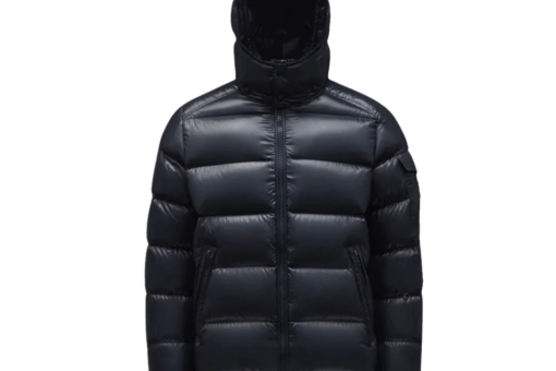 Moncler Barante Hooded Down Jacket Black