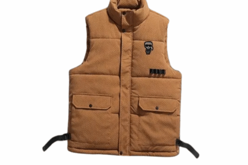 Fendi Puffer Vest Beige