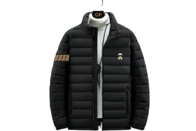 Fendi Down Jacket Navy Blue