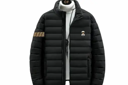 Fendi Down Jacket Grey
