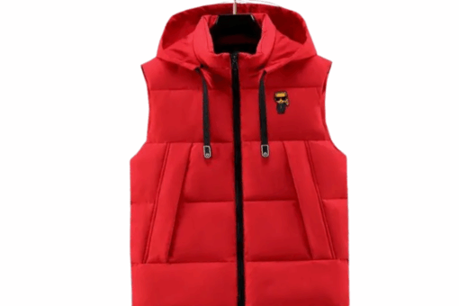 Fendi Down Vest Red