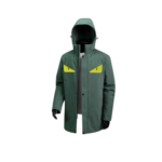 Fendi Monster Eyes Down Jacket Green