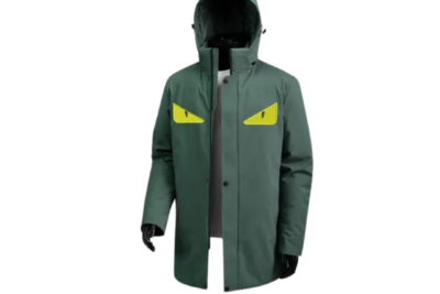 Fendi Monster Eyes Down Jacket Green