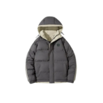 Fendi Hooded Parka Jacket Grey