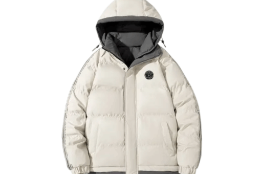 Fendi Hooded Parka Jacket White