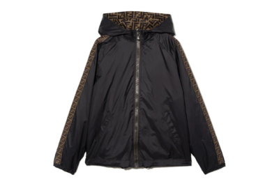 Fendi Reversible FF-Motif Hooded Jacket
