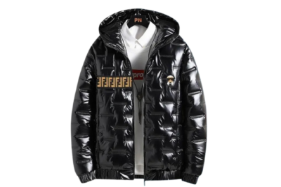 Fendi PN Pro Puffer Jacket Glossy Black