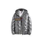 Fendi PN Pro Puffer Jacket Glossy Silver