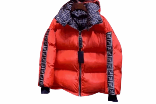 Fendi FF Reversible Down Jacket Red